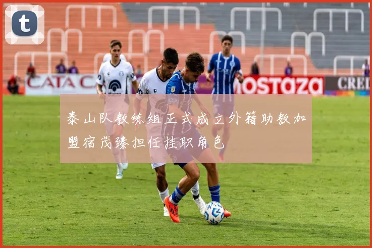 泰山队教练组正式成立外籍助教加盟宿茂臻担任挂职角色